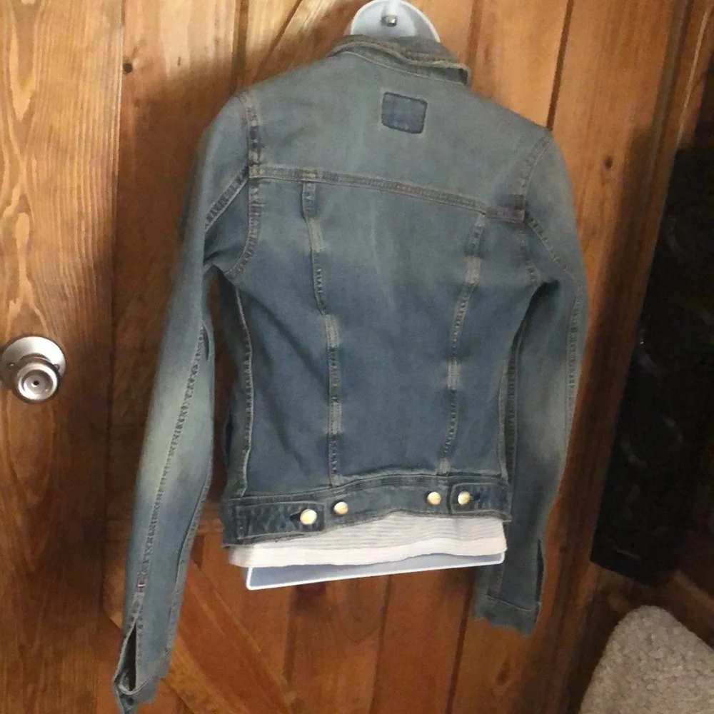 🚫SOLD🚫 AEO Denim Crop Jacket - Picture 11 of 15